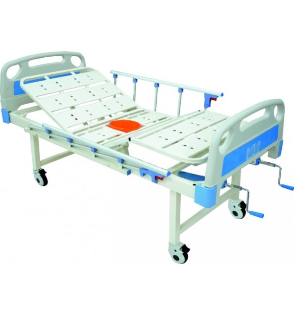 Fowler Cot With Commode/Toilet Pot With Wheel