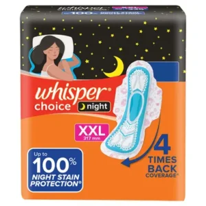 Whisper Choice Night XXL, 40 Count